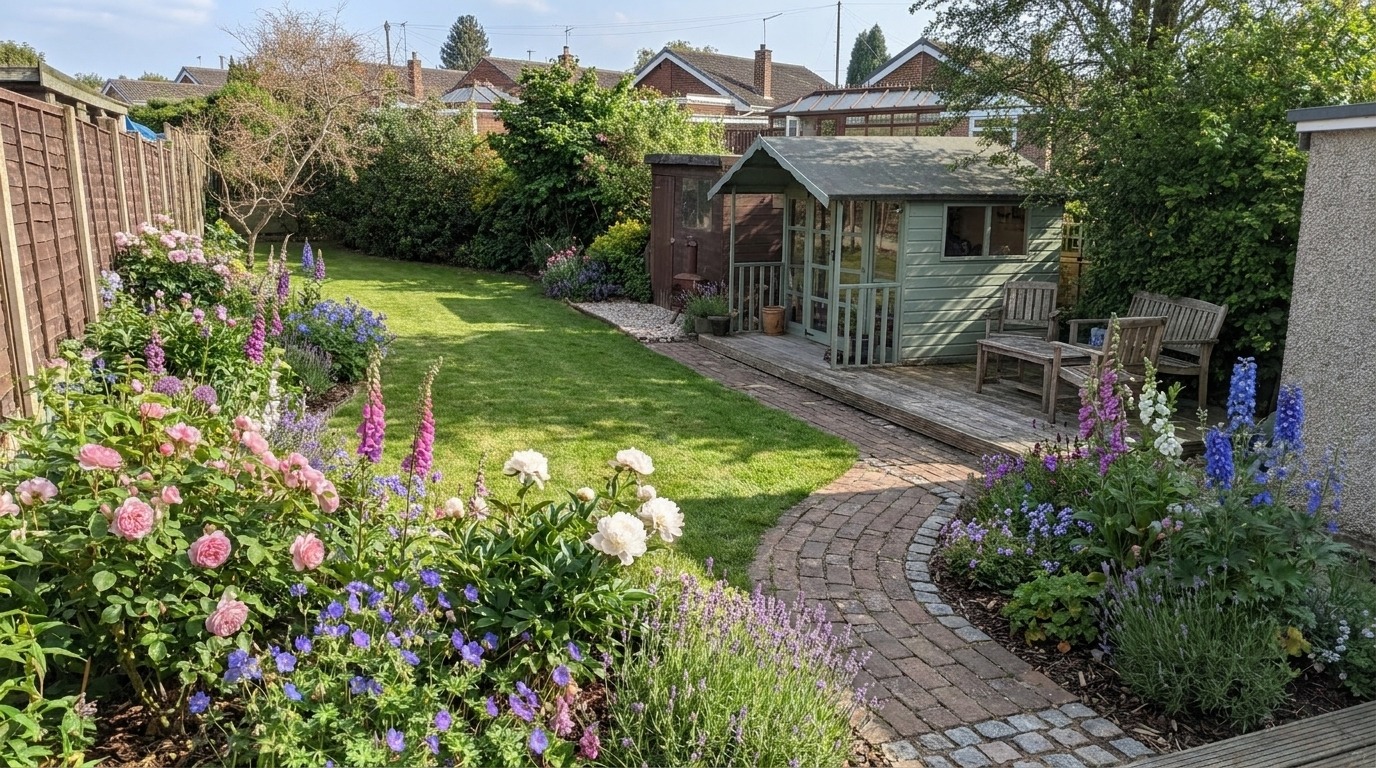 Cottage garden style example